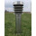 Lamellenturm Edelstahl Außen überstand NW 160mm