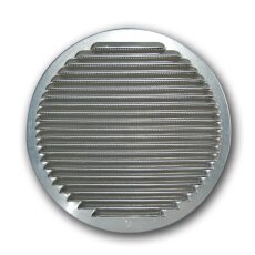 Wetterschutzgitter - Rund Aluminium NW 150