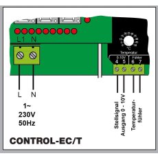 S&P CONTROL EC/T Temperatur-Drehzahlregler