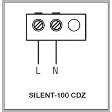 S&P SILENT-100 CDZ Kleinraum-Ventilator, Bewegungsmelder