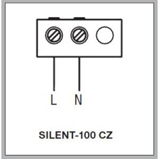 S&P SILENT-100 CZ Kleinraum-Ventilator