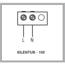 S&P SILENTUB-100 Rohreinschub-Ventilator, DN100