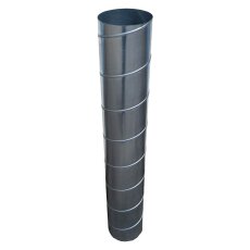 Wickelfalzrohr / Lüftungsrohr Ø 160 mm rund verzinkt (2m)
