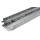 Rostrinne Unterteil Aluminium 120/1000/50mm