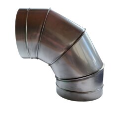 Segmentbogen 90 V2A NW 355mm ohne Dichtung 1.4301